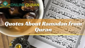 Quotes About Ramadan from Quran
