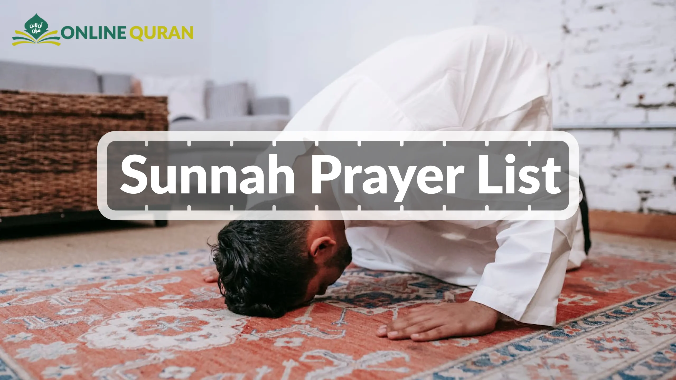 Sunnah Prayer List