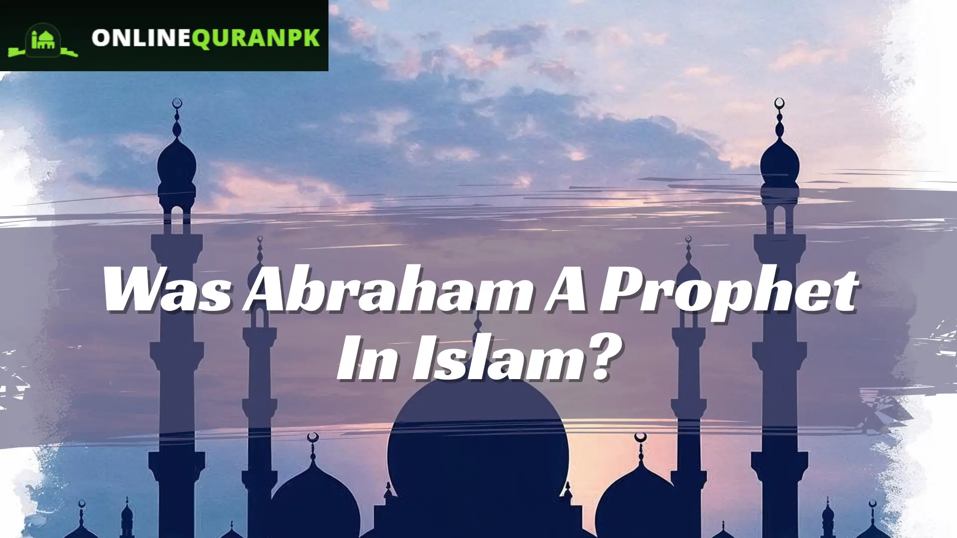 Was Abraham a prophet in Islam illustration with the Kaaba at dawn